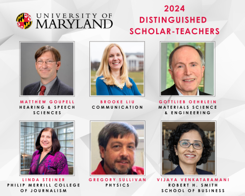 2024 Distinguished Scholar-Teacher Award Recipients